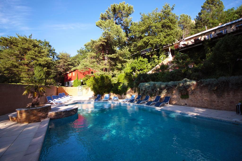 Apartamento Pousterle De Sabran - Piscine & Hammam Exterior foto